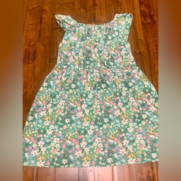 Carter’s Toddler Green Floral Dress🌼 Sz 4T - Picture 5 of 6